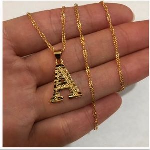 New 18k Gold Plated Heart Necklaces